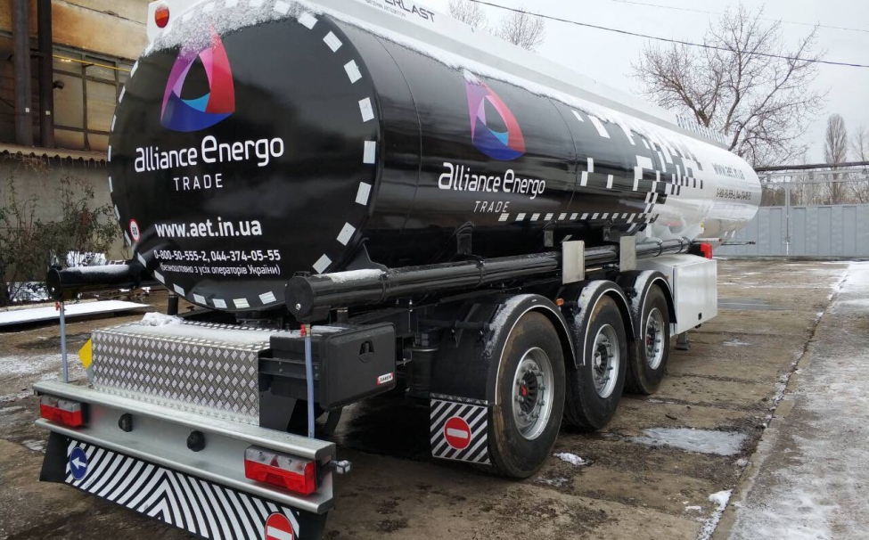 Trucks Branding for Alliance Energo Trade