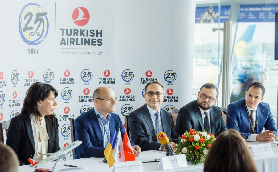 25-я годовщина полётов Turkish Airlines